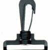 StrapRyte® Musketonhaak - draaibaar 38mm zwart