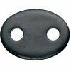 StrapRyte® Kordelende Oval 4mm Schwarz