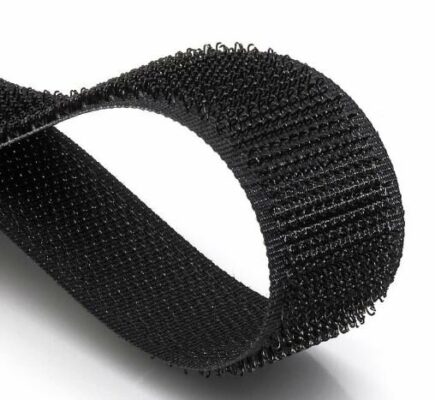 StrapRyte® Klettverschluss, nähbarer Super-Grip-Haken, Schwarz, 100 mm