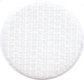 Self-adhesive hook and loop fasteners Circles Hook White 16mm