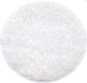 Self-adhesive Hook and Loop fastener Rounds Loop White 22mm