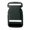 StrapRyte® Klickschnalle, geschlossene Version 30mm, schwarz