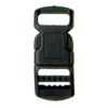 Curved click buckle 10mm black