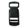 Curved click buckle 10mm black