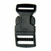 Curved click buckle 16mm black