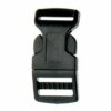 StrapRyte® Gebogene Klickschnalle 16 mm schwarz
