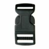 StrapRyte® Gebogene Klickschnalle 20 mm schwarz