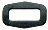Passant - Rectangular 16mm black