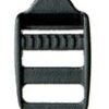 Ladder buckle 16mm black