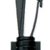 Karabinehaken - Drehbar Schwarz 20mm