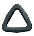 Ring - Triangular 20mm black