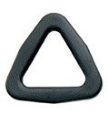 Ring - Triangular 20mm black