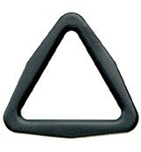 Ring - Triangular 30mm black