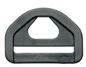 StrapRyte® Passant - sechseckig 30mm schwarz