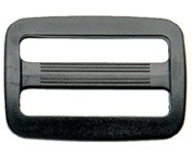 Sliding buckle 38mm black