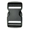Click buckle - 2 side adjustable 38mm black