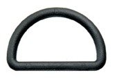 D-Ring 30mm Schwarz