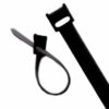 Kabelbinder mit Klettverschluss 14x150mm Schwarz