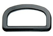 D-Ring Heavy Duty 25mm schwarz