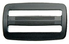 Sliding buckle 25mm black