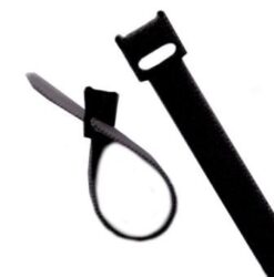 Hook and Loop Cable tie resealable 14x150mm Black