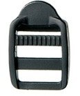 Ladder buckle 25mm black