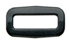 Passant - Rectangular 25mm black