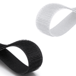 Hook and Loop fasteners Sewable Hook Black white
