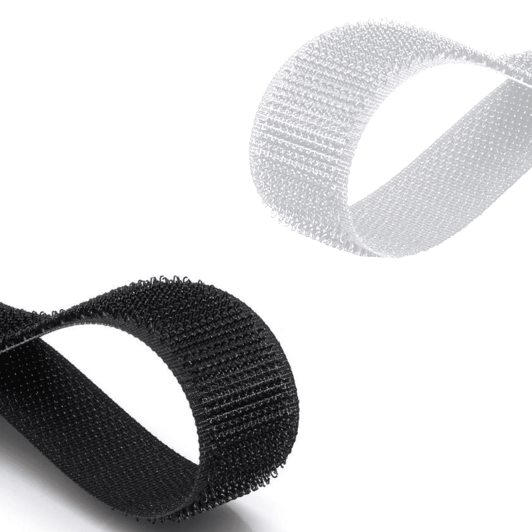 Sew & Sew Black Double Sided Velcro Tape 20 mm Hook and Loop - Fabric  Direct Online