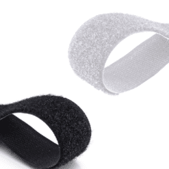 Hook and Loop fasteners Sewable Loop Black white
