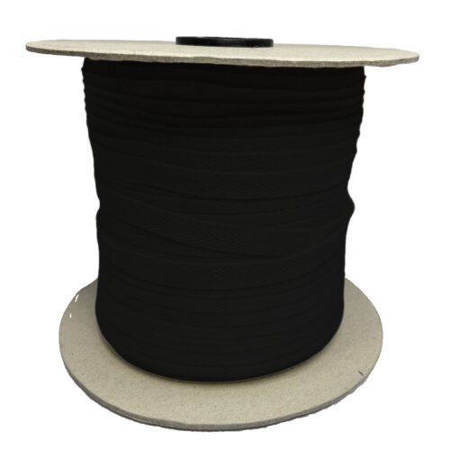 Twill Tape Polyester Black