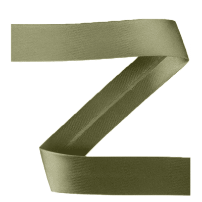 Schrägband Satin Grau